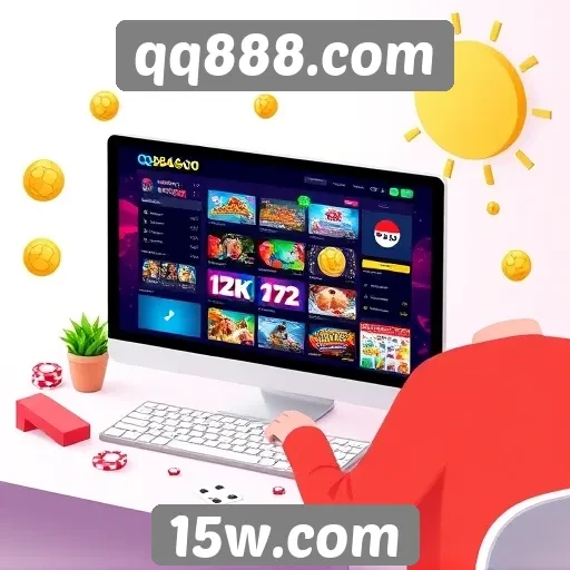 interface do usuário do site qq888.com avaliada